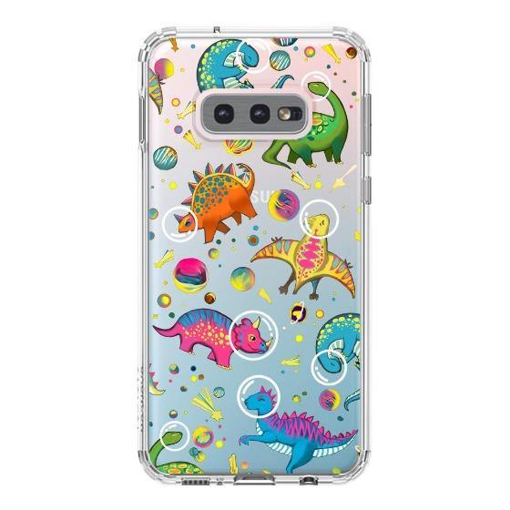 Space Dinosaur Phone Case - Samsung Galaxy S10e Case - MOSNOVO