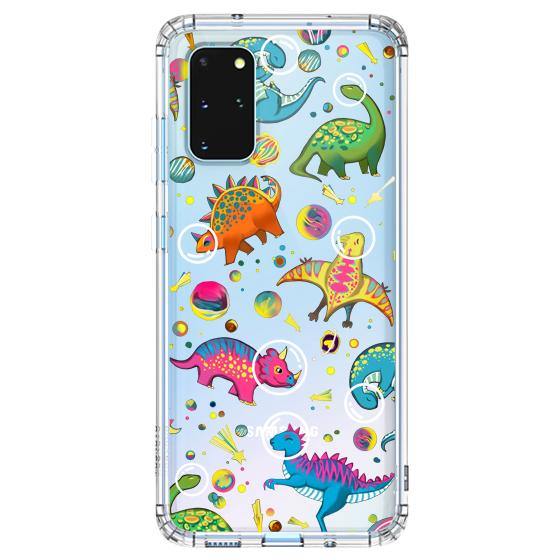 Space Dinosaur Phone Case - Samsung Galaxy S20 Plus Case - MOSNOVO