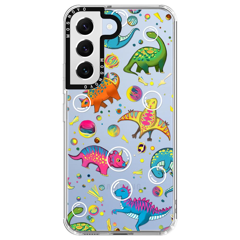 Dinosaur Planet Phone Case - Samsung Galaxy S22 Case - MOSNOVO