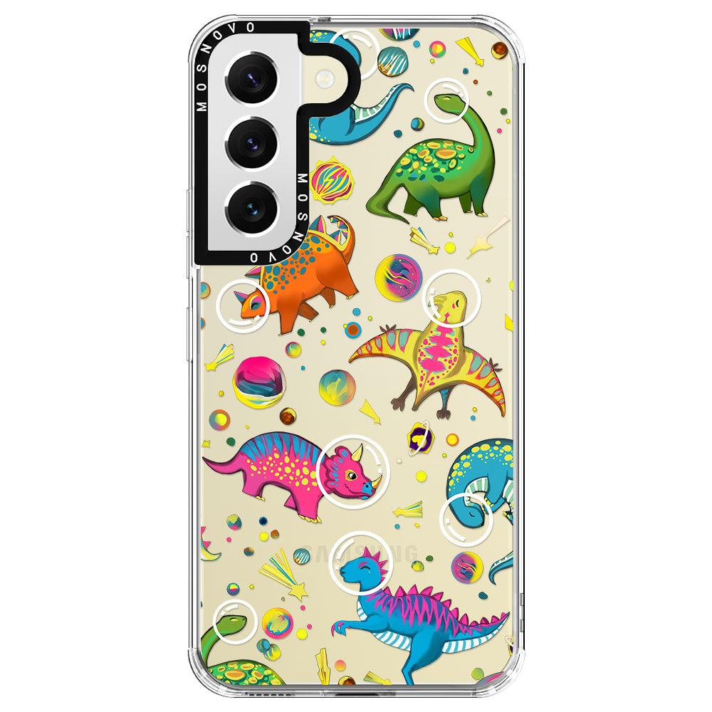 Dinosaur Planet Phone Case - Samsung Galaxy S22 Plus Case - MOSNOVO