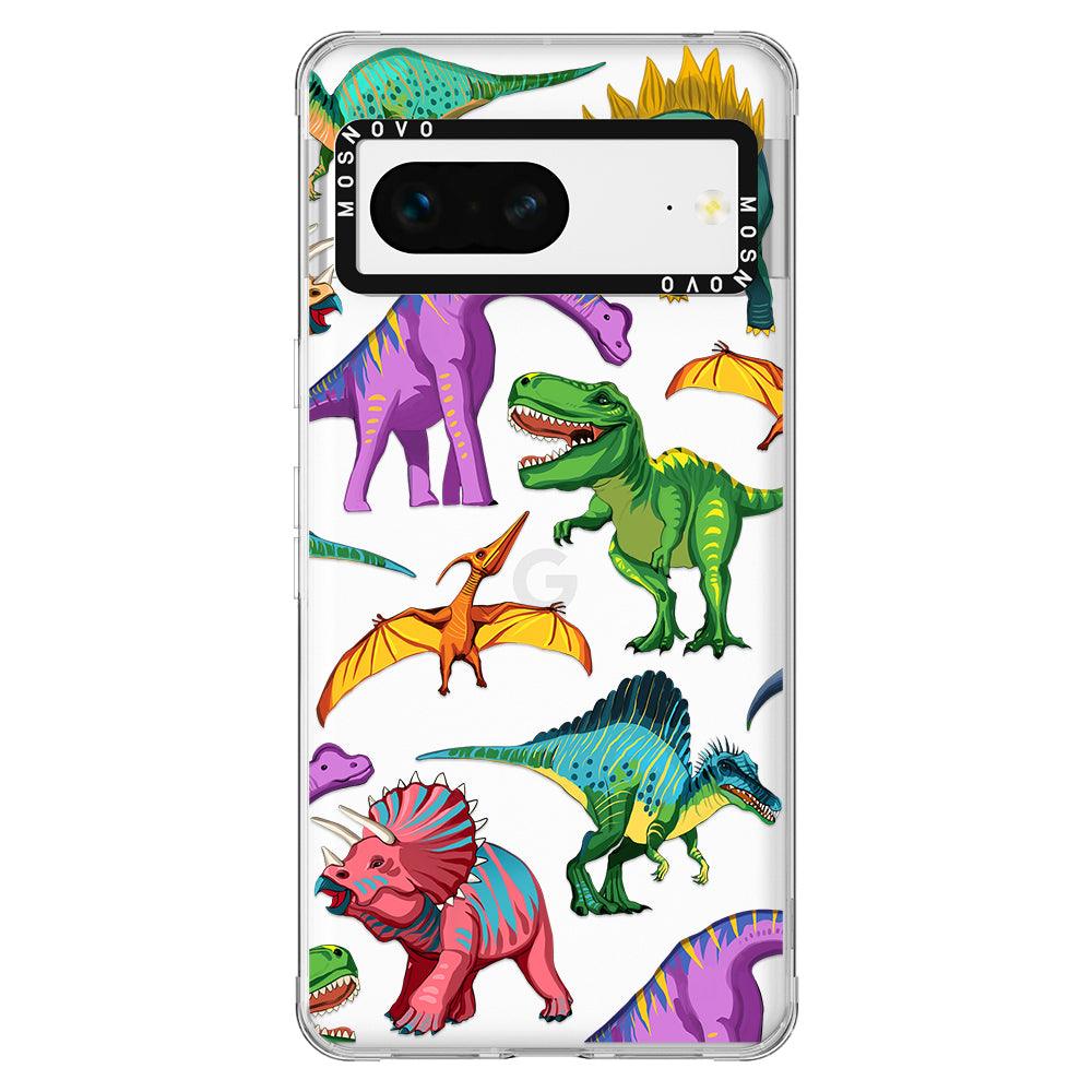 Dinosaur World Phone Case - Google Pixel 7 Case - MOSNOVO