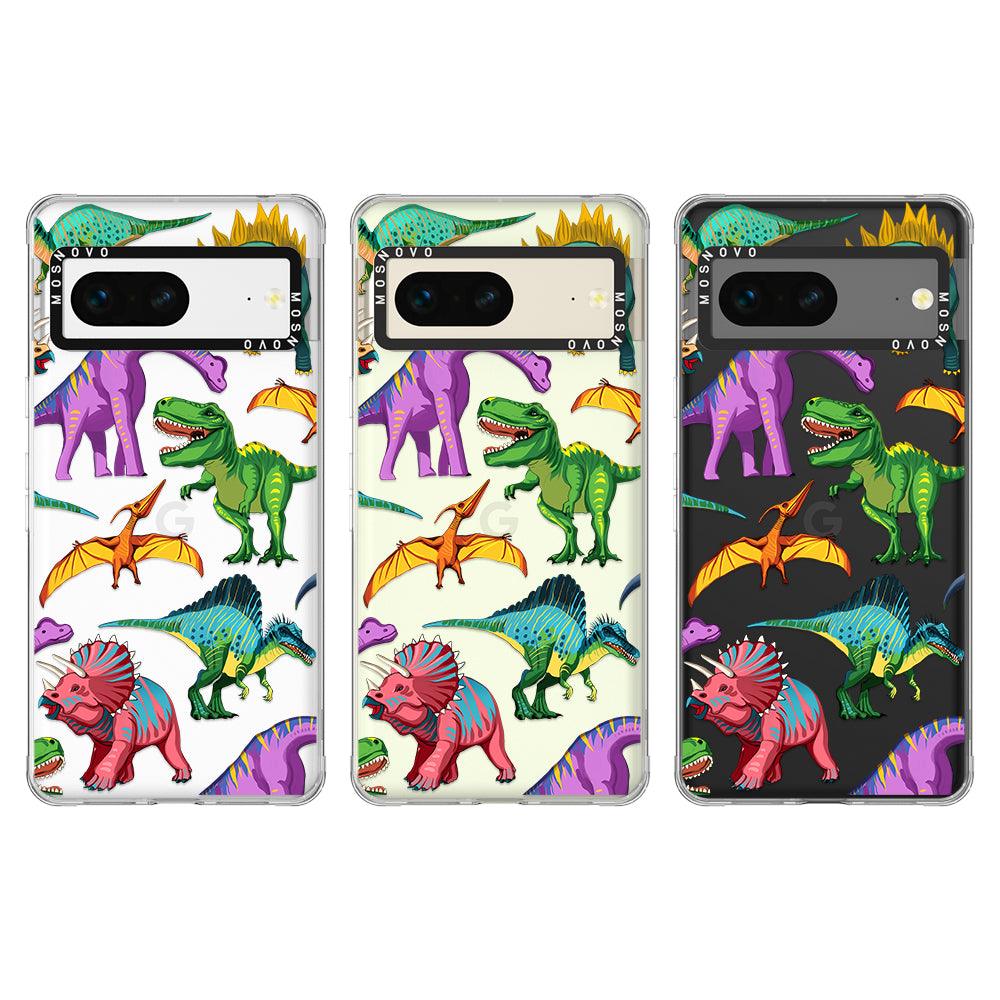Dinosaur World Phone Case - Google Pixel 7 Case - MOSNOVO