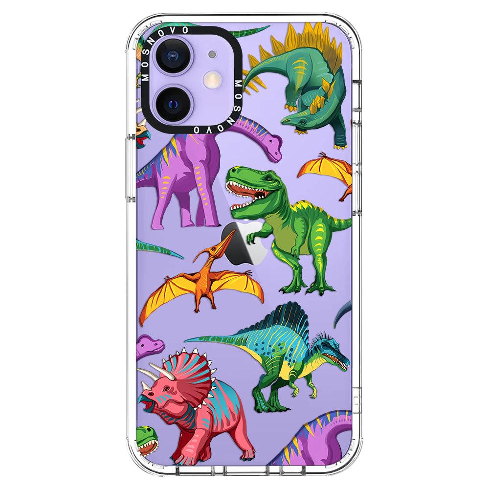 Dinosaur World Phone Case - iPhone 12 Case - MOSNOVO