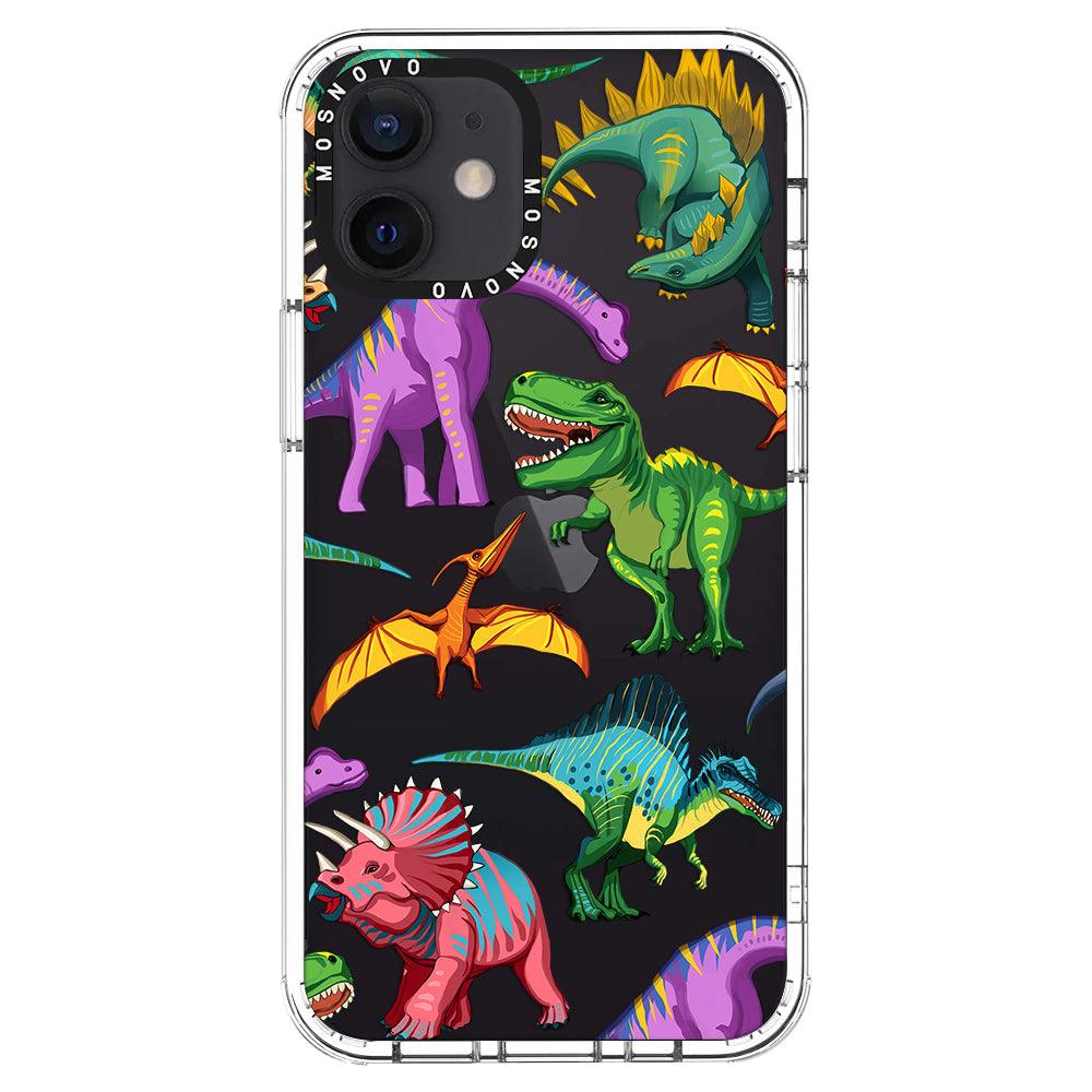 Dinosaur World Phone Case - iPhone 12 Case - MOSNOVO
