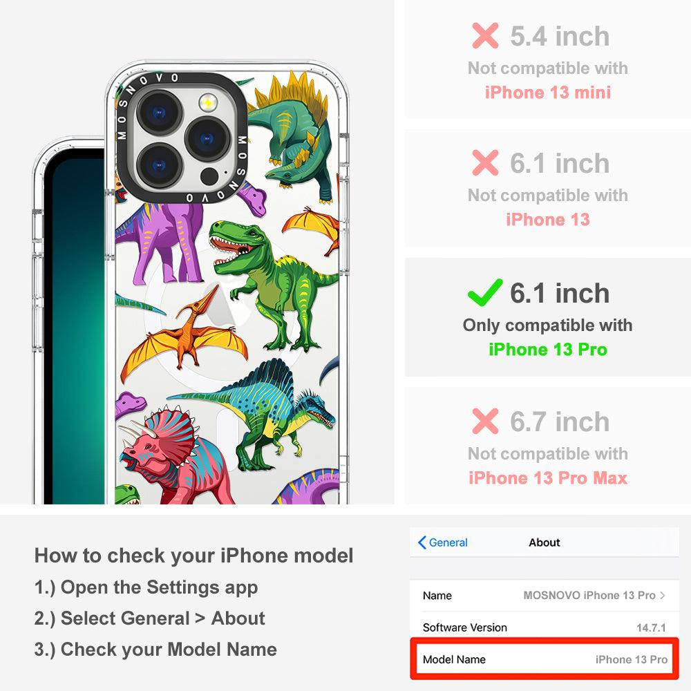 Dinosaur World Phone Case - iPhone 13 Pro Case - MOSNOVO