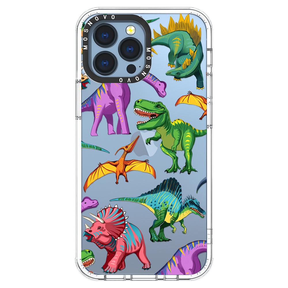 Dinosaur World Phone Case - iPhone 13 Pro Max Case - MOSNOVO