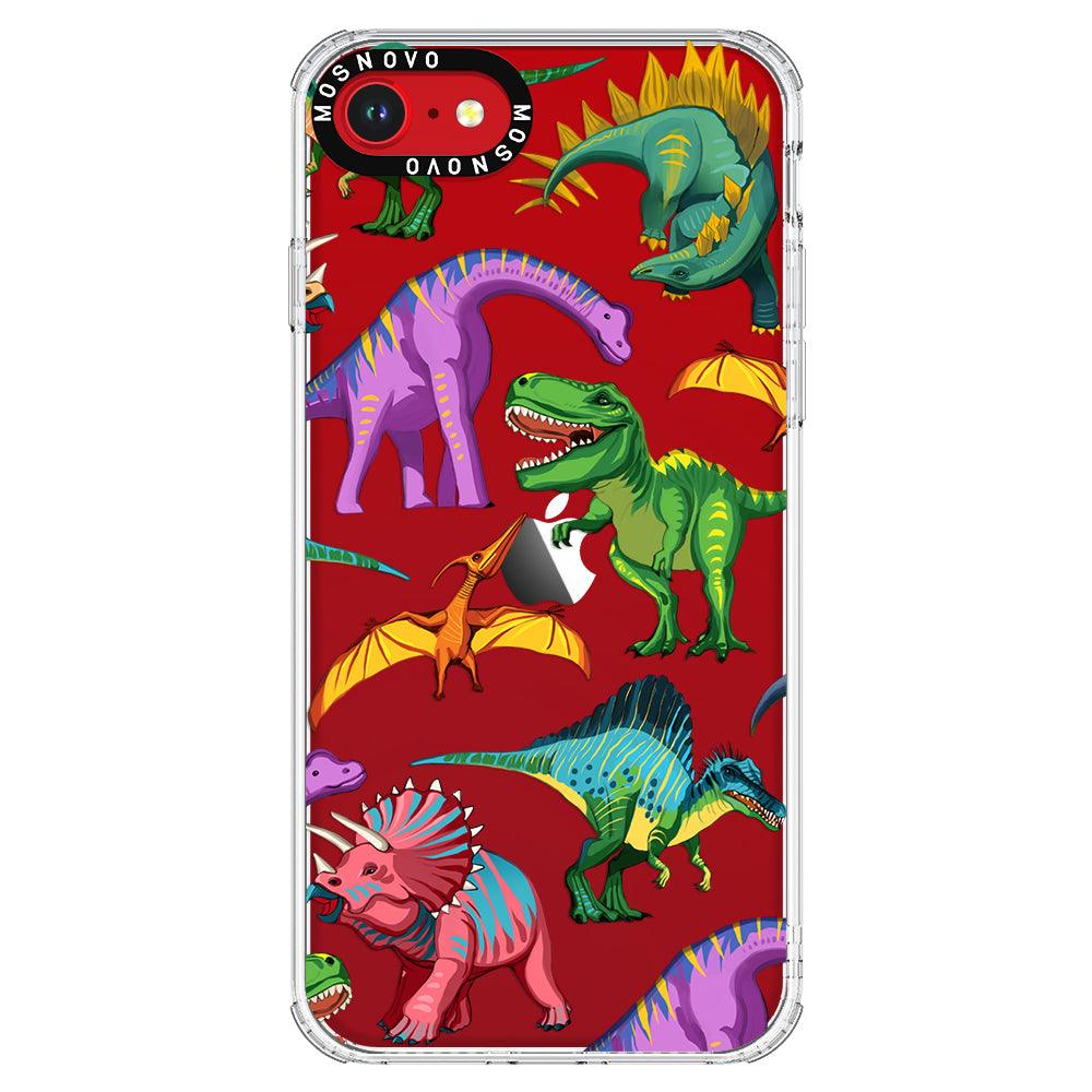 Dinosaur World Phone Case - iPhone SE 2020 Case - MOSNOVO