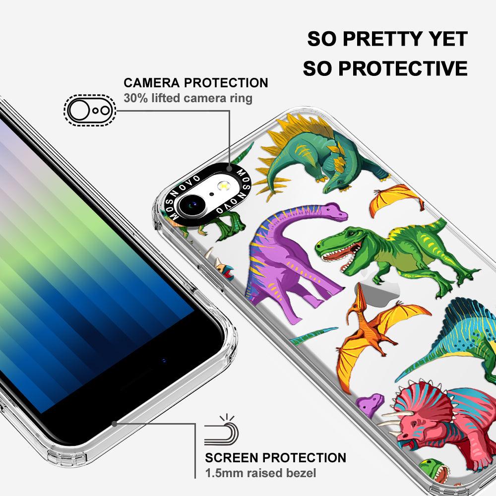 Dinosaur World Phone Case - iPhone SE 2020 Case - MOSNOVO