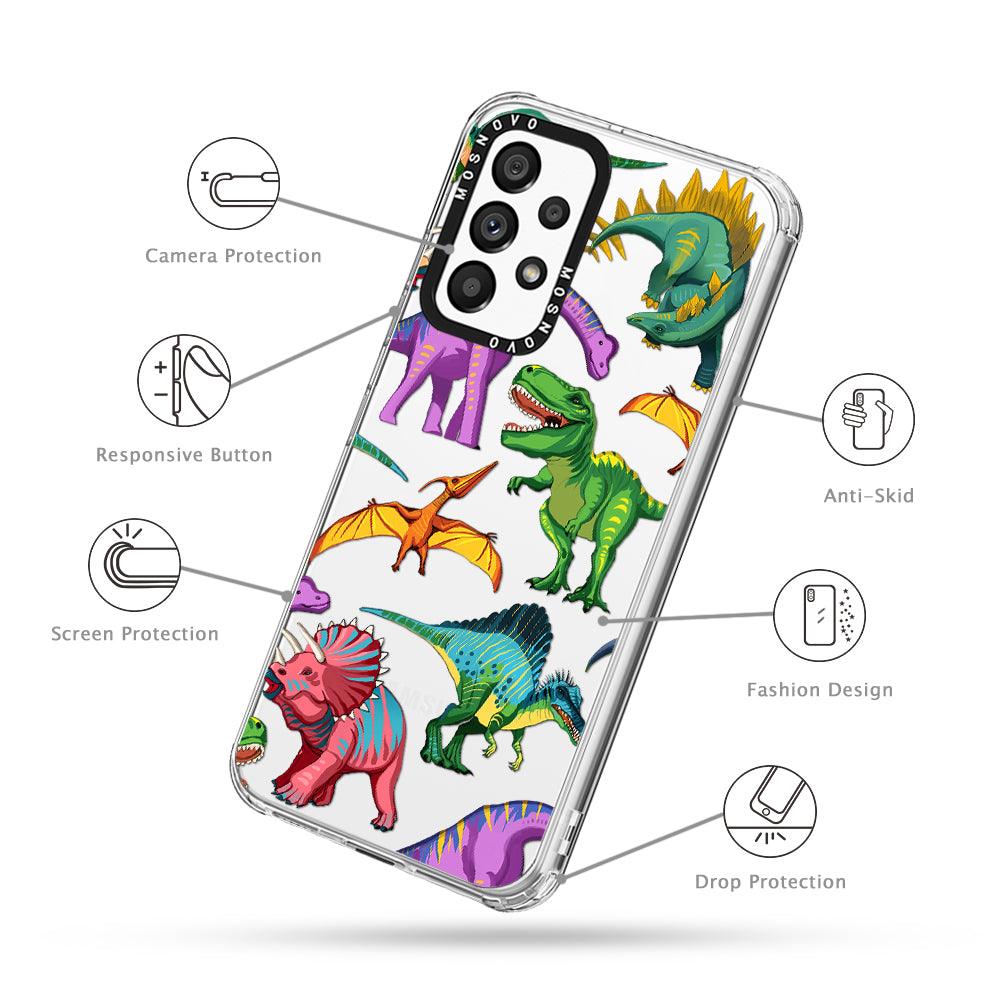 Dinosaur World Phone Case - Samsung Galaxy A53 Case - MOSNOVO