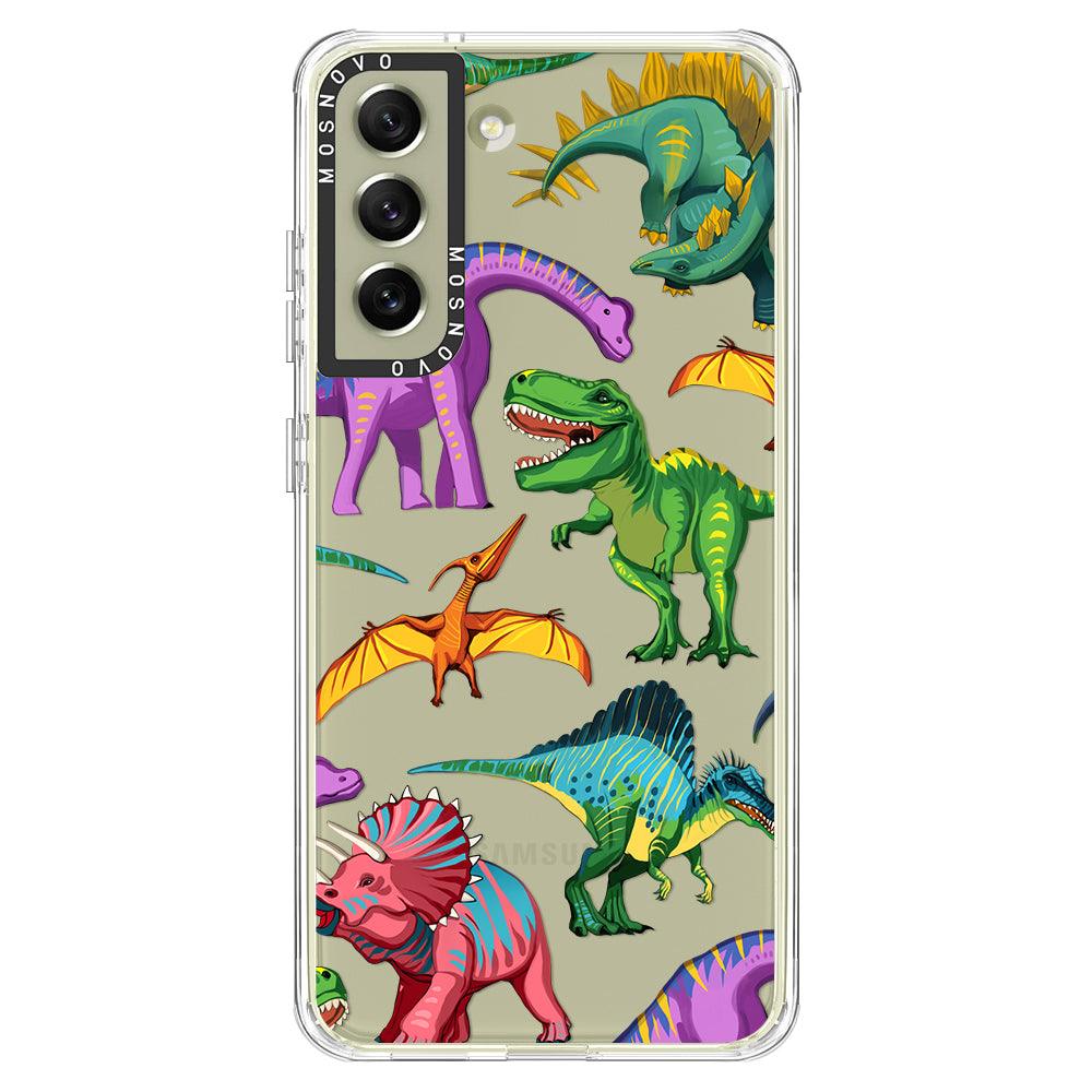 Dinosaur World Phone Case - Samsung Galaxy S21 FE Case - MOSNOVO