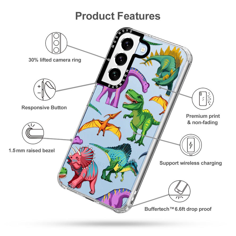 Dinosaur World Phone Case - Samsung Galaxy S22 Case - MOSNOVO