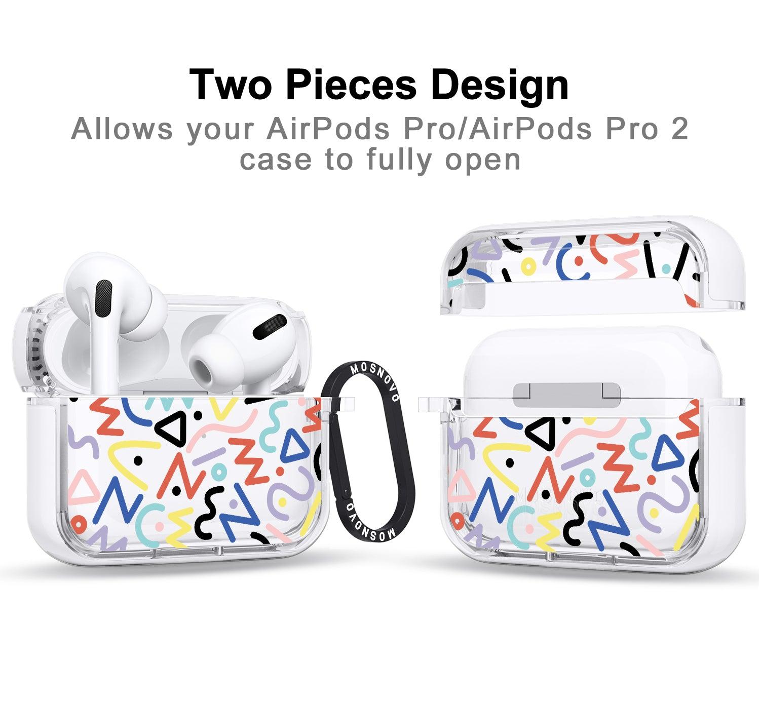 Doodle Art AirPods Pro 2 Case (2nd Generation) - MOSNOVO