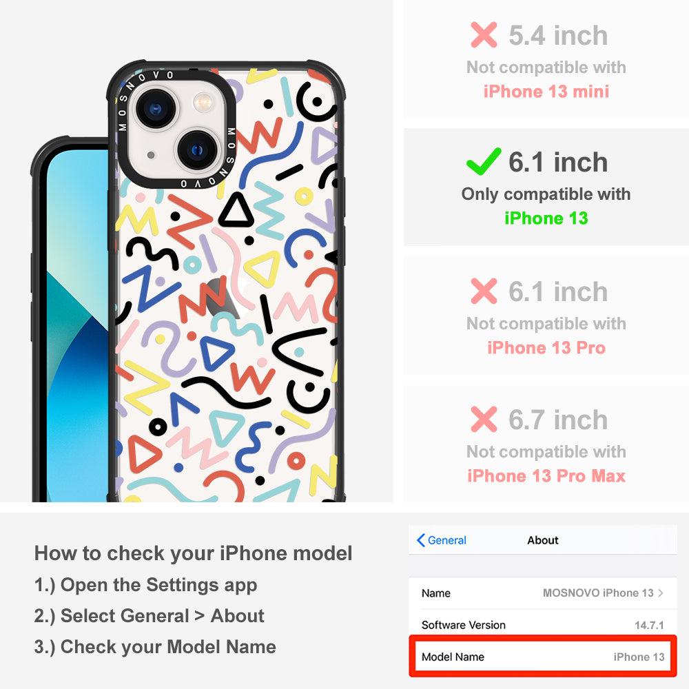 Doodle Art Phone Case - iPhone 12 Mini Case – MOSNOVO