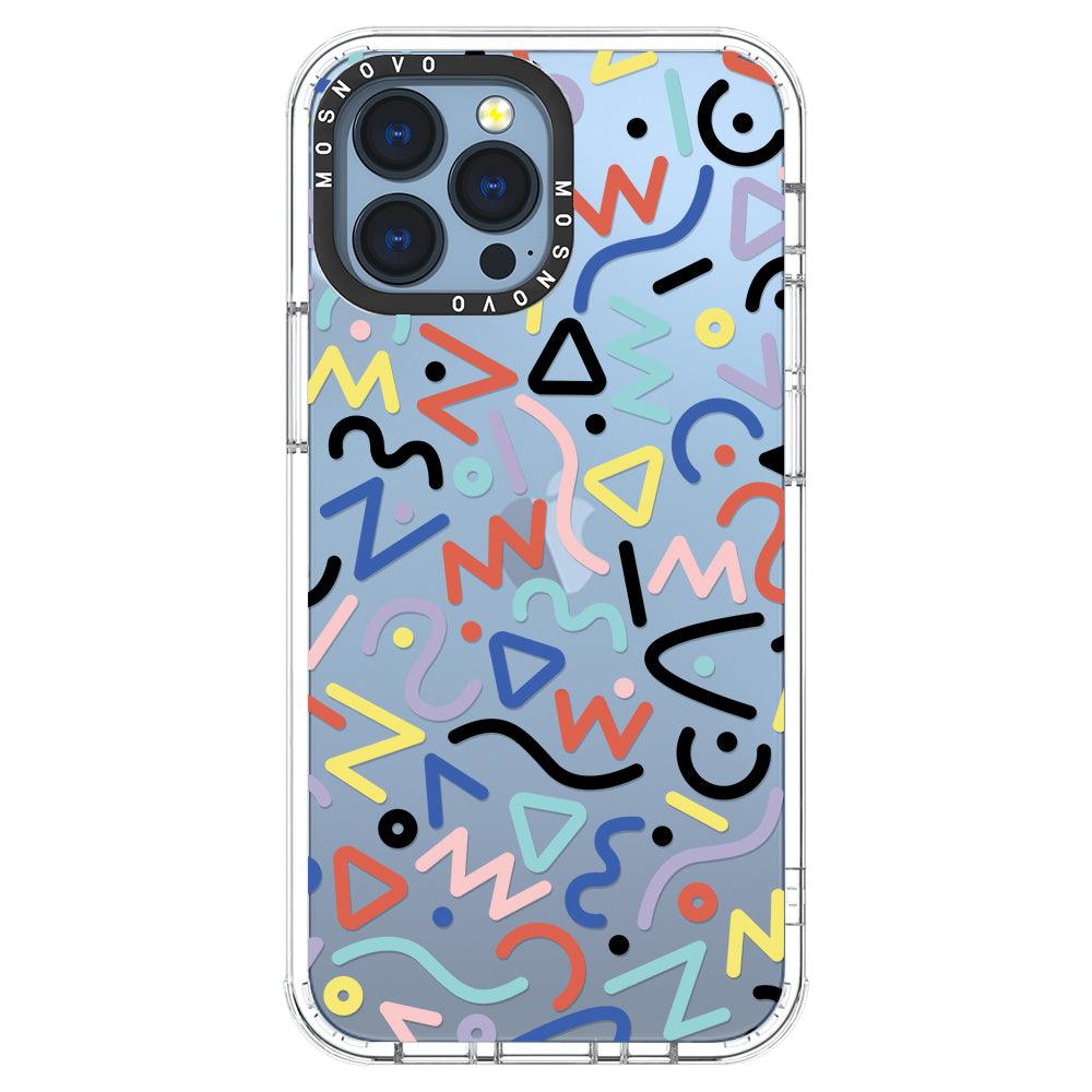 Doodle Art Phone Case - iPhone 13 Pro Max Case - MOSNOVO
