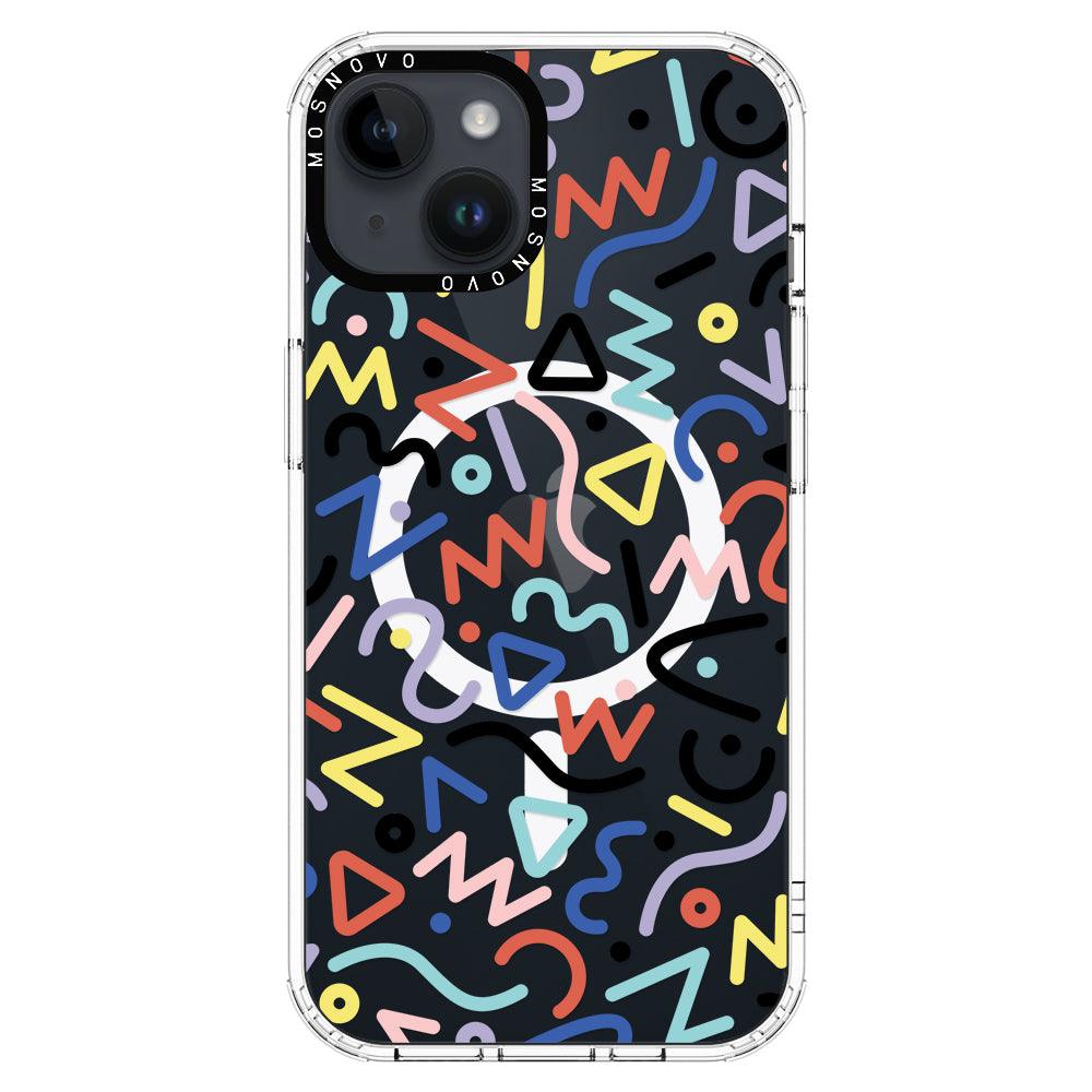 Doodle Art Phone Case - iPhone 14 Case - MOSNOVO