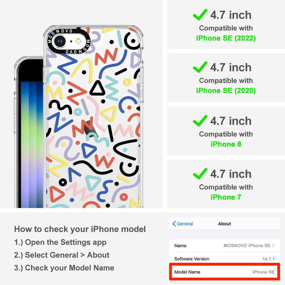 Doodle Art Phone Case - iPhone 7 Case - MOSNOVO