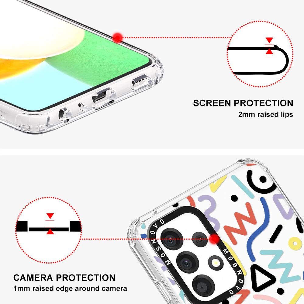 Doodle Art Phone Case - Samsung Galaxy A52 & A52s Case - MOSNOVO
