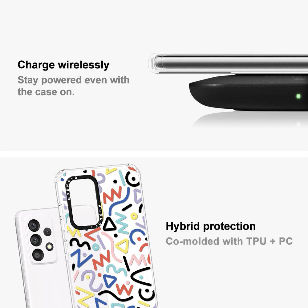 Doodle Art Phone Case - Samsung Galaxy A53 Case - MOSNOVO