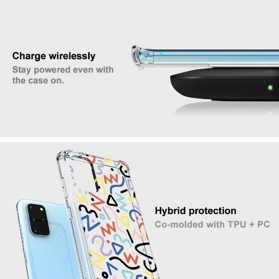 Doodle Art Phone Case - Samsung Galaxy S20 Plus Case