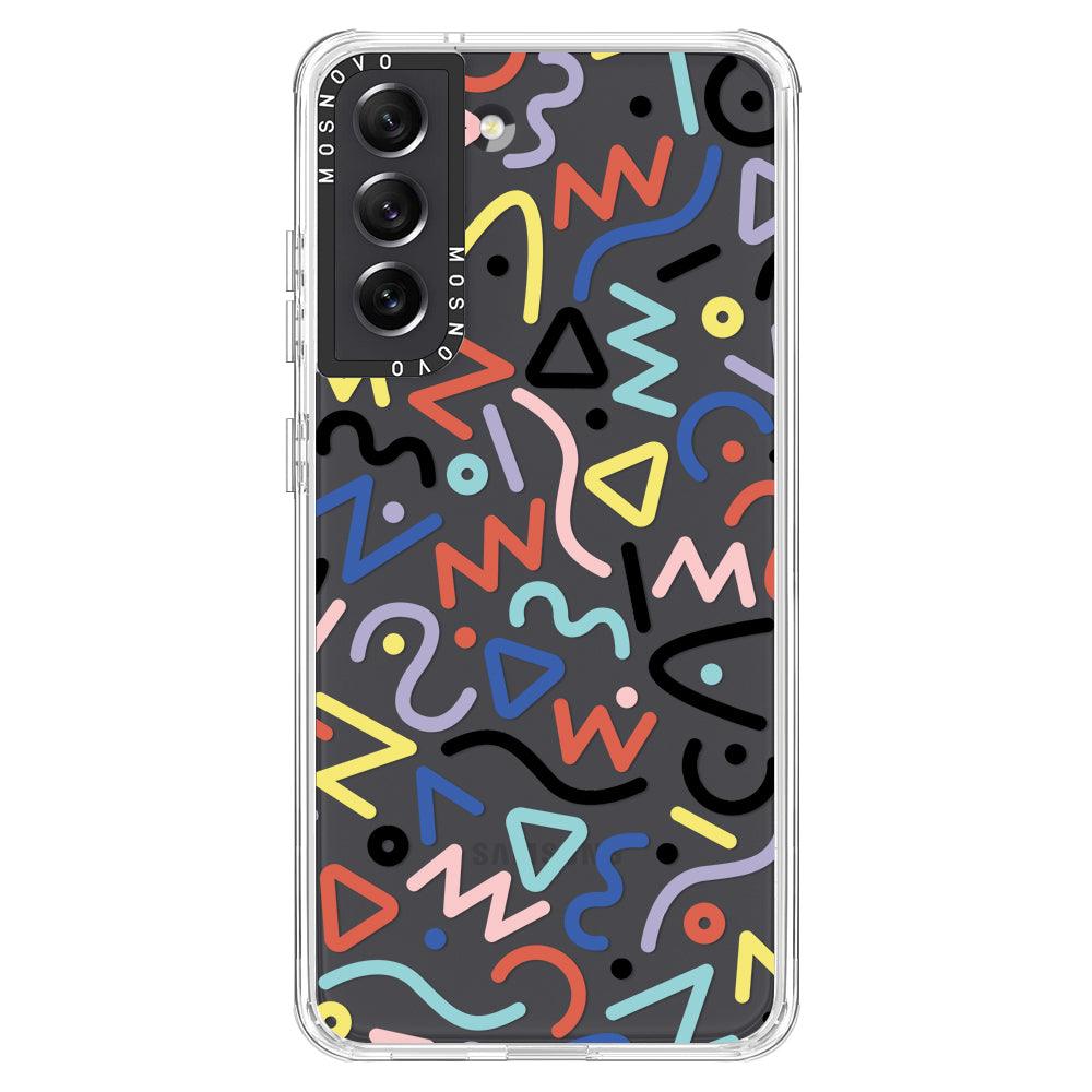 Doodle Art Phone Case - Samsung Galaxy S21 FE Case - MOSNOVO