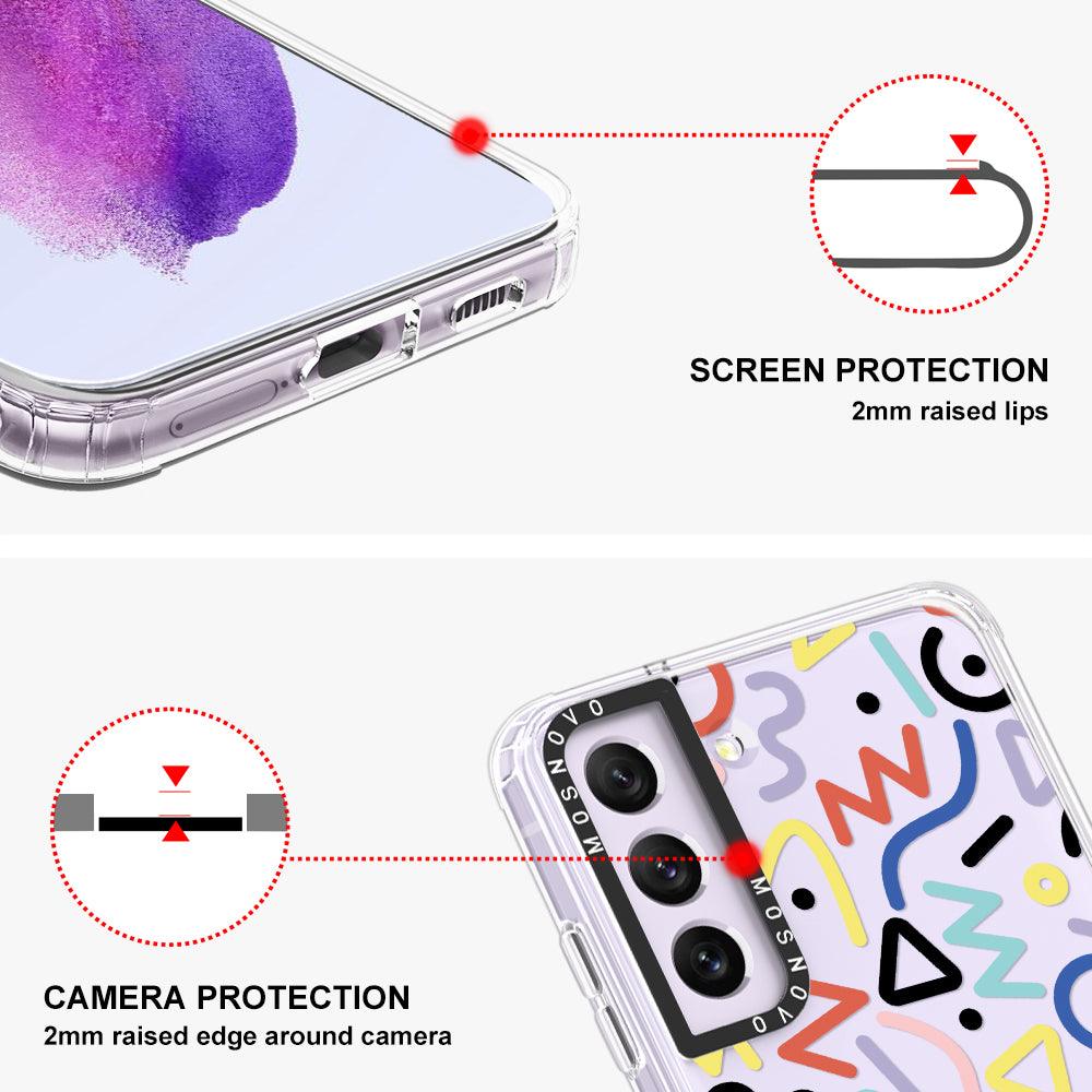 Doodle Art Phone Case - Samsung Galaxy S21 FE Case - MOSNOVO