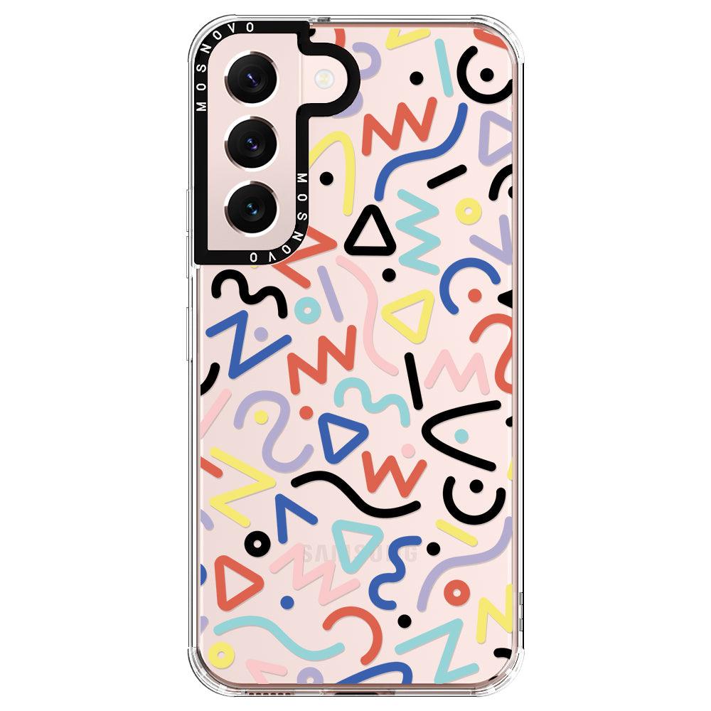 Doodle Art Phone Case - Samsung Galaxy S22 Case - MOSNOVO