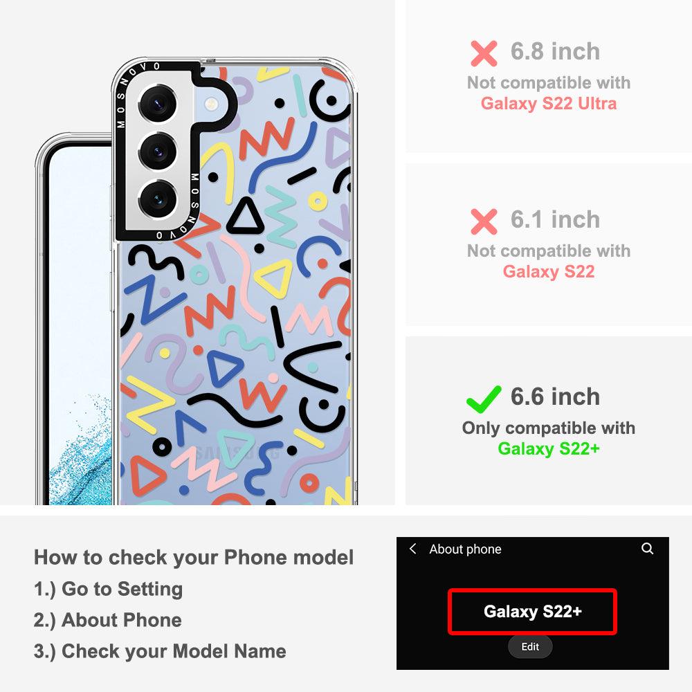 Doodle Art Phone Case - Samsung Galaxy S22 Plus Case - MOSNOVO
