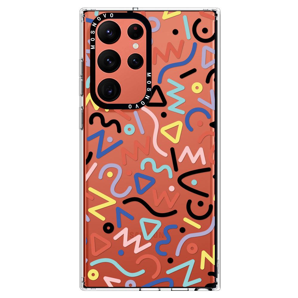 Doodle Art Phone Case - Samsung Galaxy S22 Ultra Case - MOSNOVO