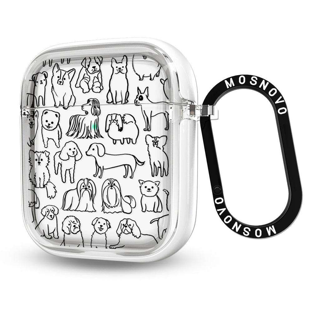 Dogs AirPods 1/2 Case - MOSNOVO