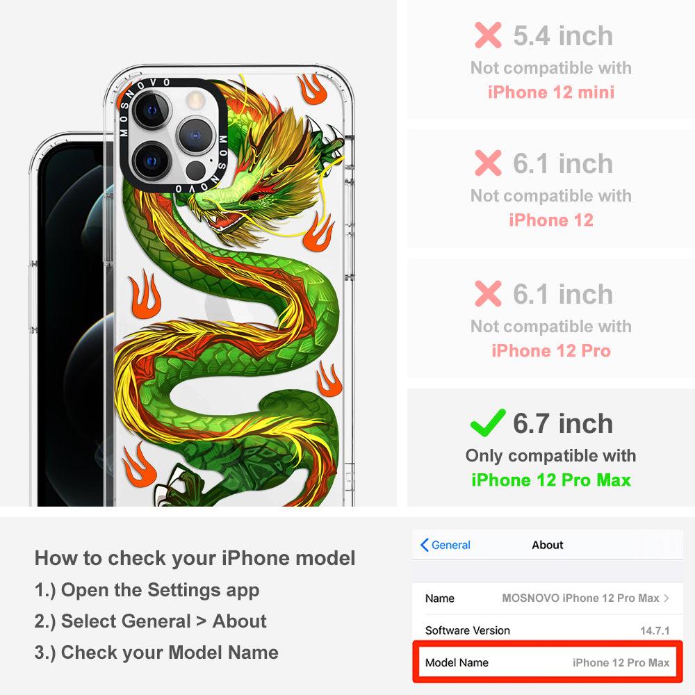 Dragon Phone Case - iPhone 12 Pro Max Case - MOSNOVO