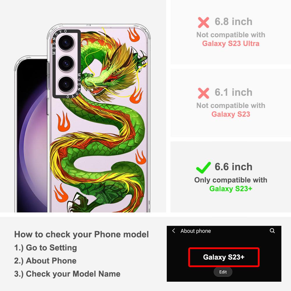 Dragon Phone Case - Samsung Galaxy S23 Plus Case - MOSNOVO