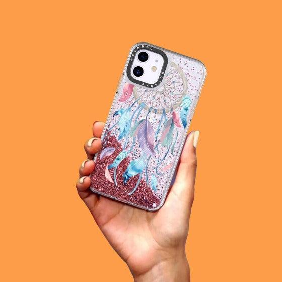 Dreamcatcher Glitter Phone Case - iPhone 11 Case - MOSNOVO