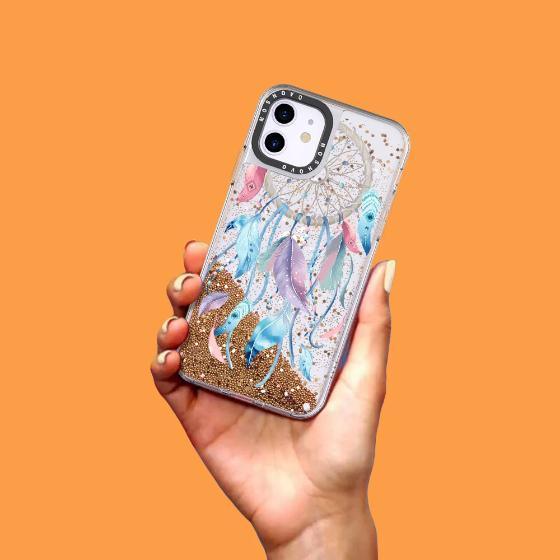 Dreamcatcher Glitter Phone Case - iPhone 11 Case - MOSNOVO