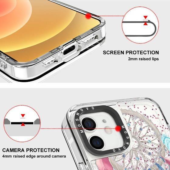 Dreamcatcher Glitter Phone Case - iPhone 12 Case - MOSNOVO