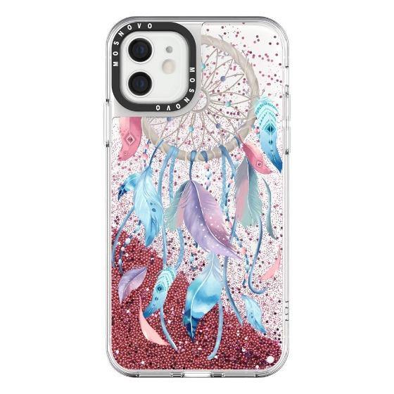 Dreamcatcher Glitter Phone Case - iPhone 12 Mini Case - MOSNOVO