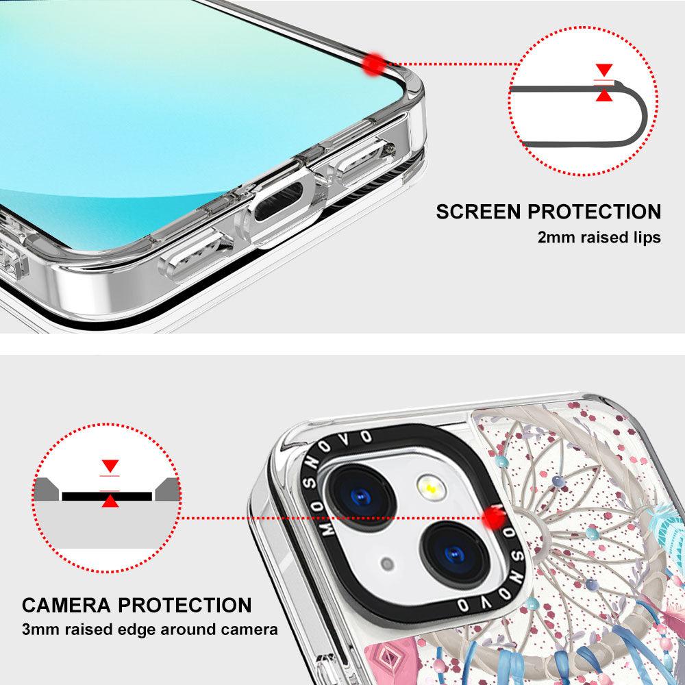 Dreamcatcher Glitter Phone Case - iPhone 13 Case - MOSNOVO