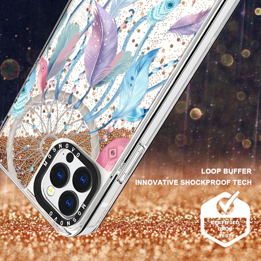 Dreamcatcher Glitter Phone Case - iPhone 13 Pro Max Case - MOSNOVO