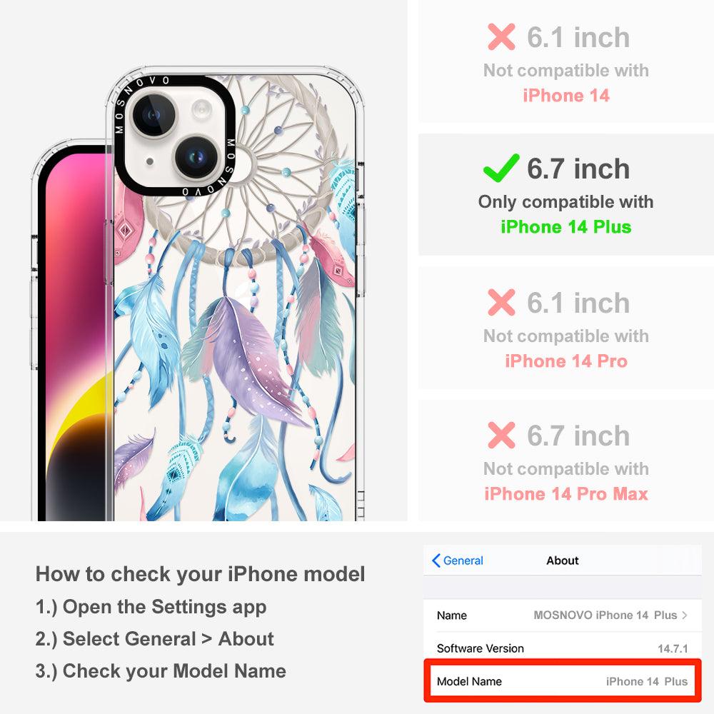 Dreamcatcher Phone Case - iPhone 14 Plus Case - MOSNOVO