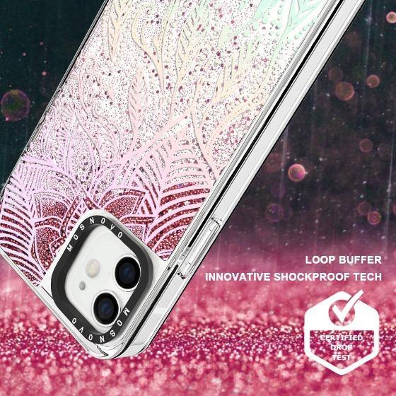 Dreamy Henna Glitter Phone Case - iPhone 12 Mini Case - MOSNOVO