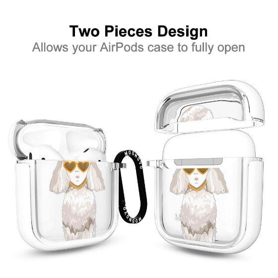 Poodle AirPods 1/2 Case - MOSNOVO
