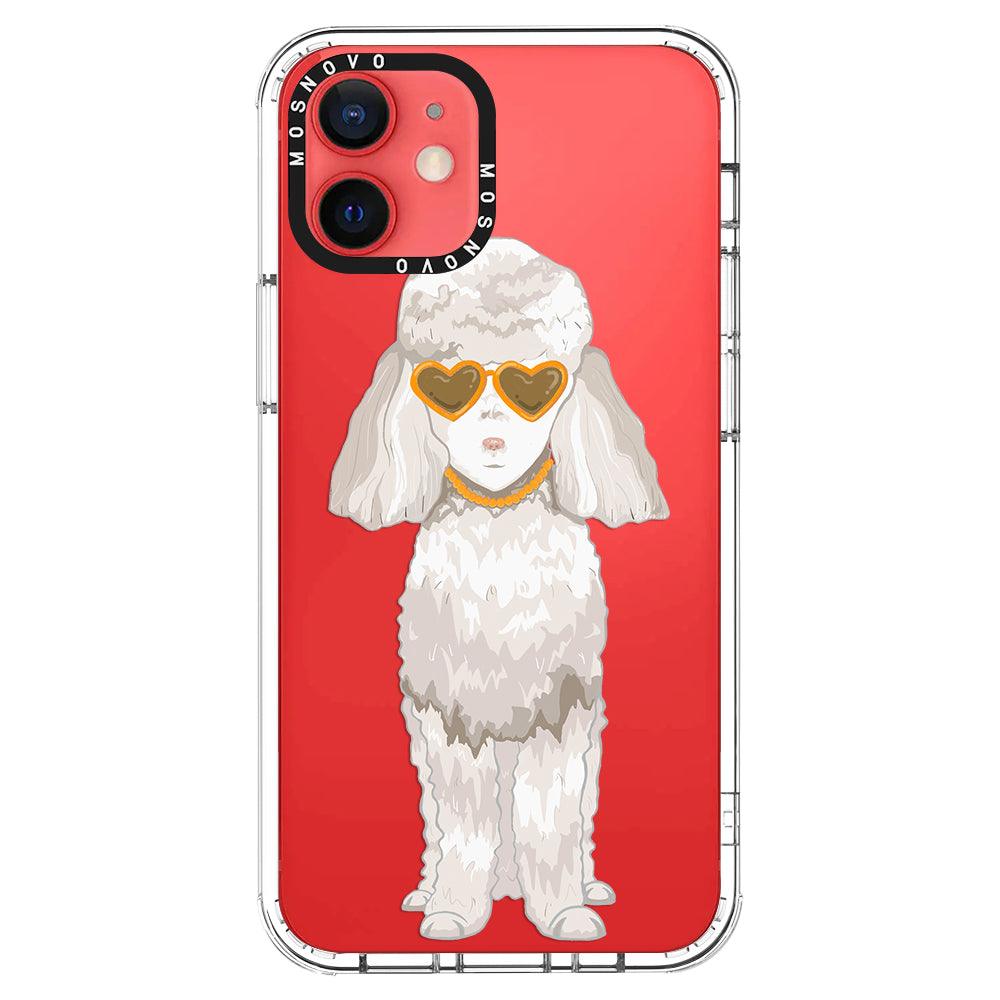 Elegant Poodle Phone Case - iPhone 12 Mini Case - MOSNOVO