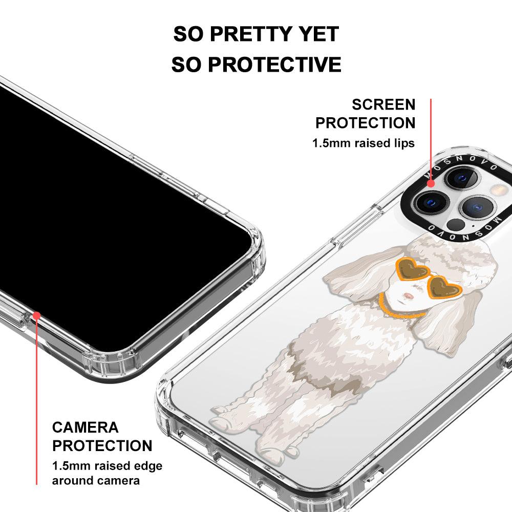 Poodle Phone Case - iPhone 12 Pro Max Case - MOSNOVO
