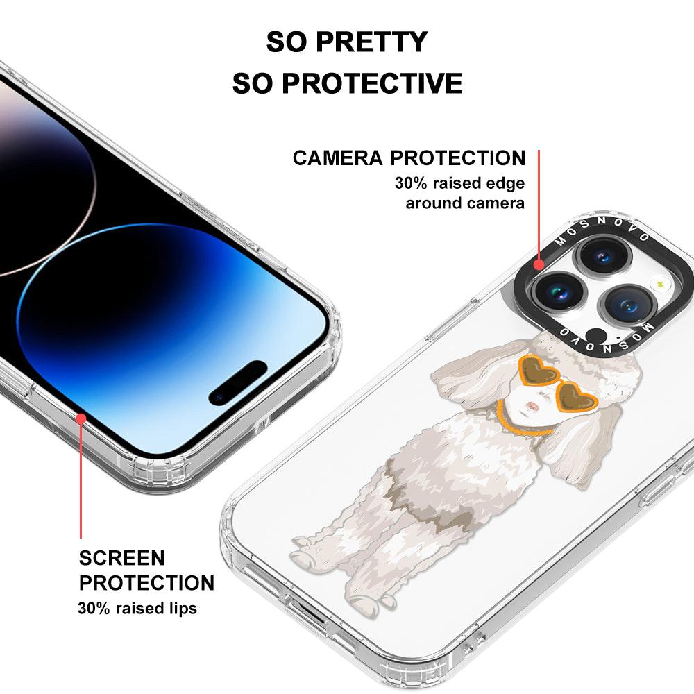 Poodle Phone Case - iPhone 14 Pro Max Case - MOSNOVO
