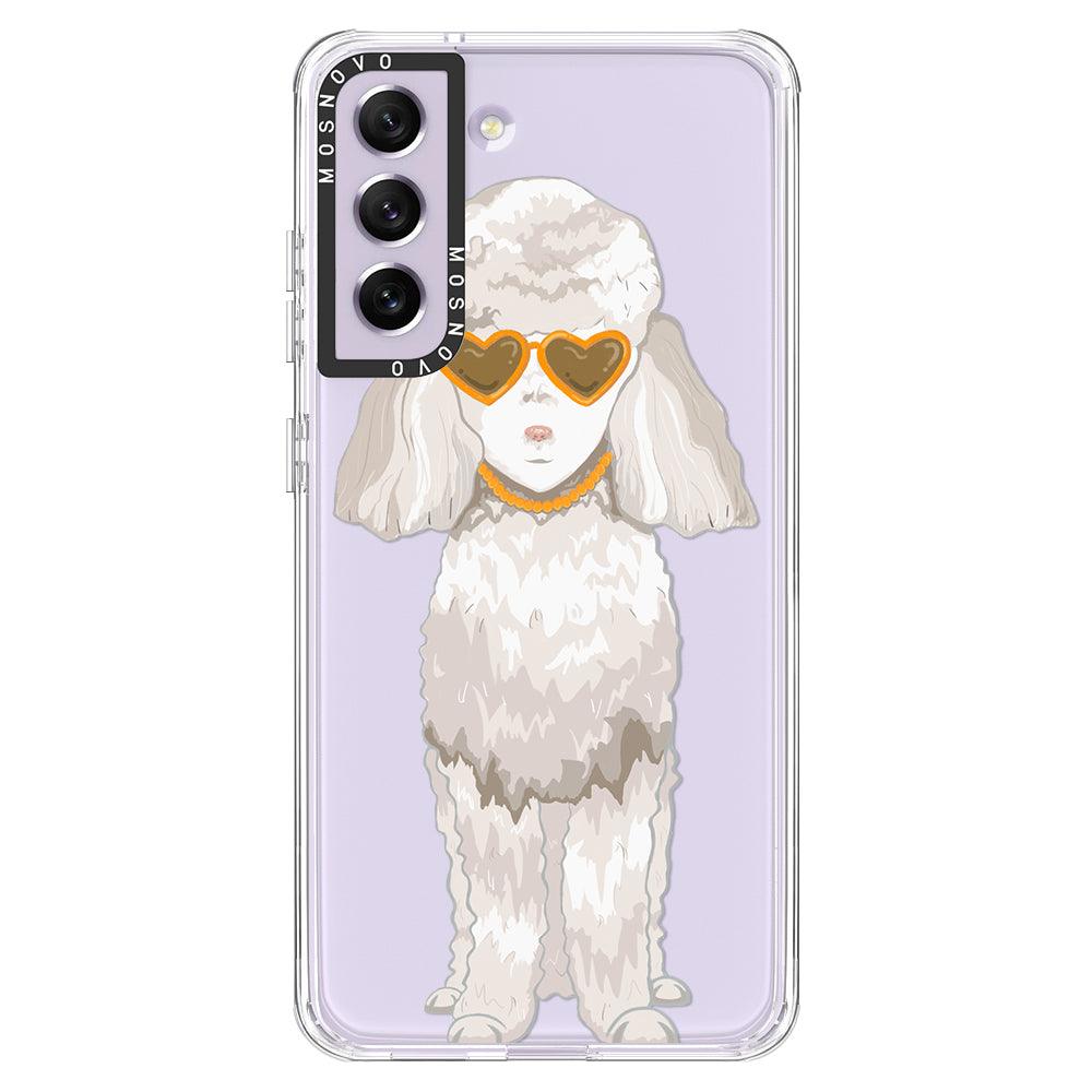 Elegant Poodle Phone Case - Samsung Galaxy S21 FE Case - MOSNOVO
