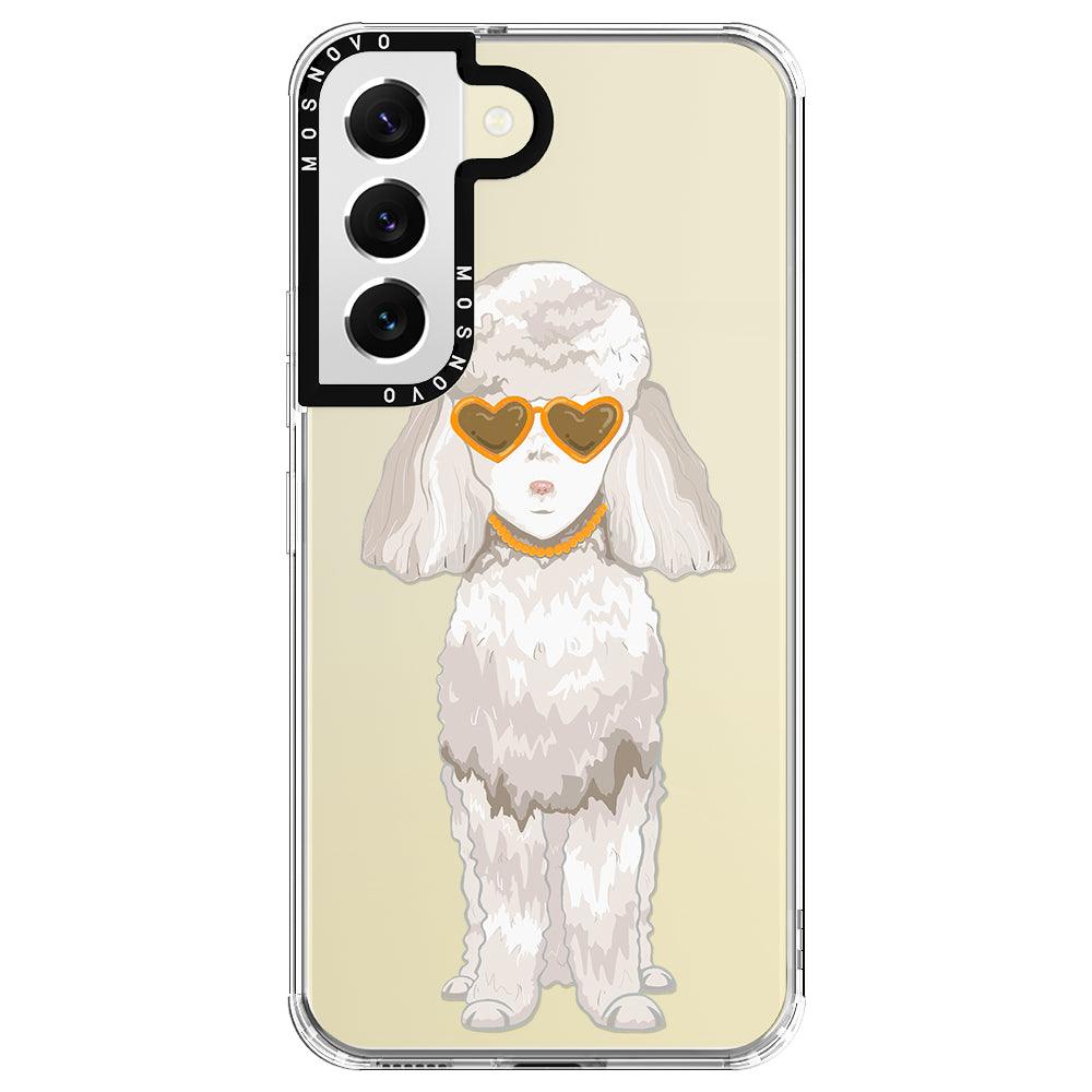 Elegant Poodle Phone Case - Samsung Galaxy S22 Case - MOSNOVO