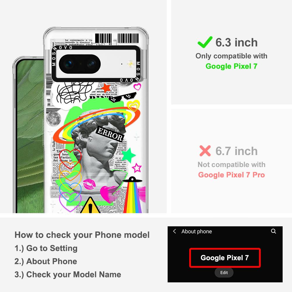 Error Statue Art Phone Case - Google Pixel 7 Case - MOSNOVO
