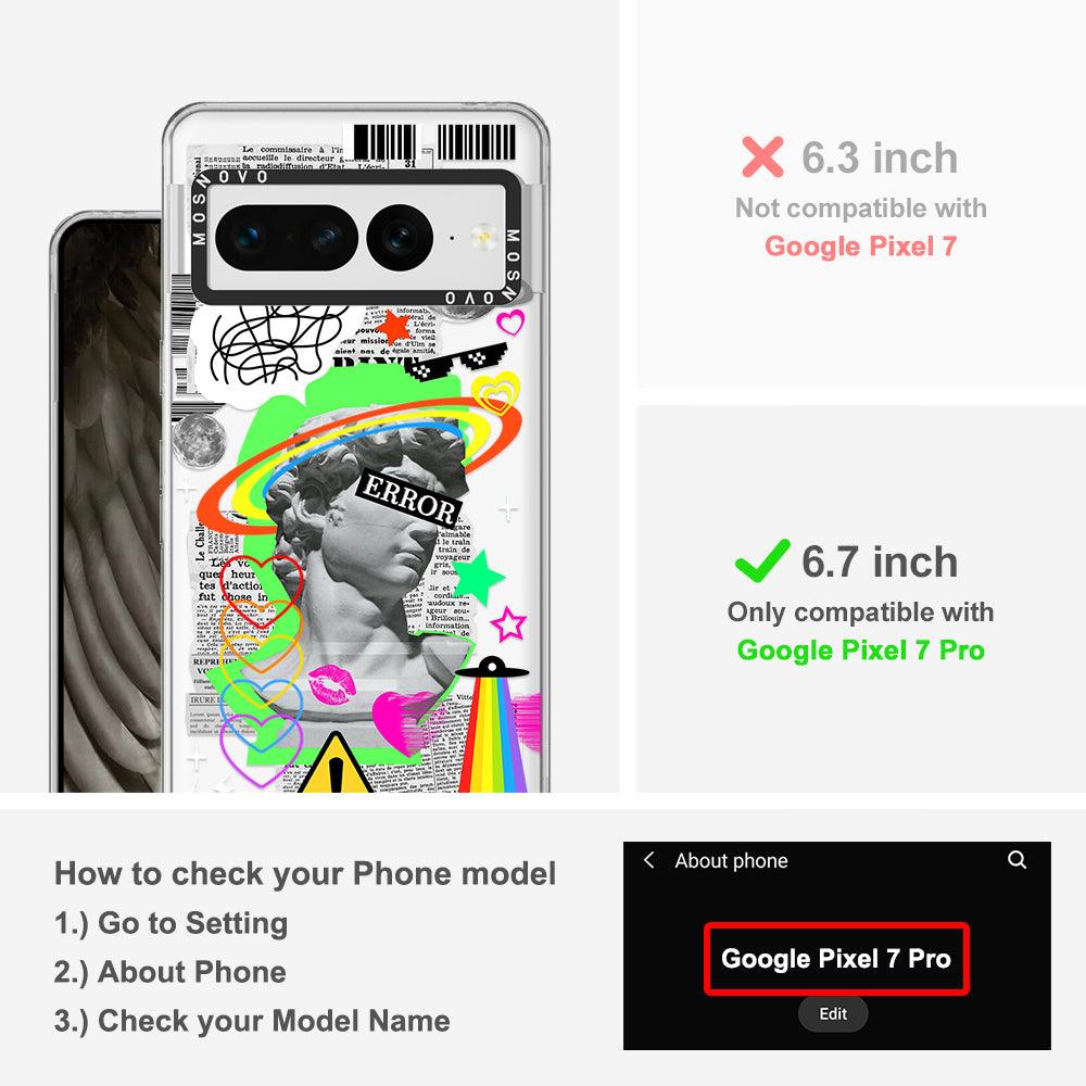Error Statue Art Phone Case - Google Pixel 7 Pro Case - MOSNOVO