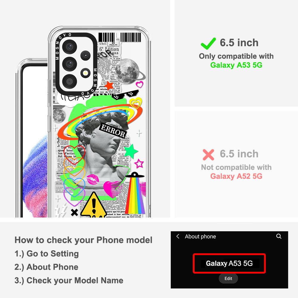 Error Statue Art Phone Case - Samsung Galaxy A53 Case - MOSNOVO