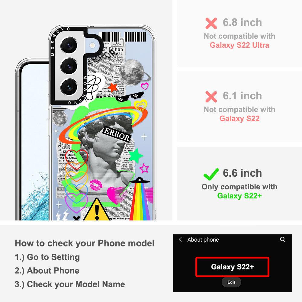 Error Statue Art Phone Case - Samsung Galaxy S22 Plus Case - MOSNOVO