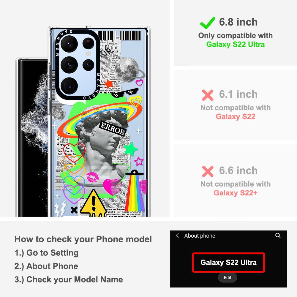 Error Statue Art Phone Case - Samsung Galaxy S22 Ultra Case - MOSNOVO